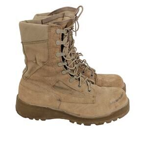 Belleville 300 DES ST Steel Toe Work Boots Military Combat USA 6 Hot Weather Tan